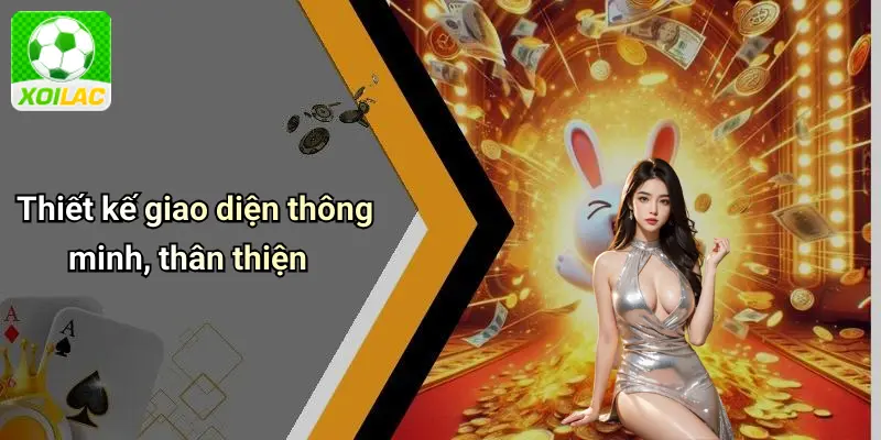 Thiết kế giao diện thông minh, thân thiện