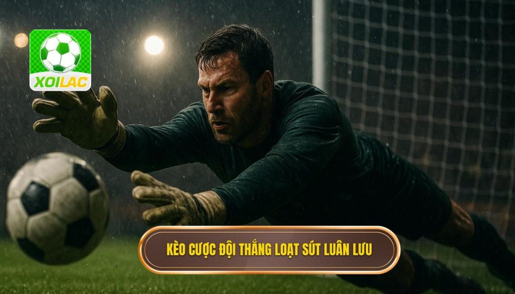 Kèo cược đội thắng loạt sút luân lưu