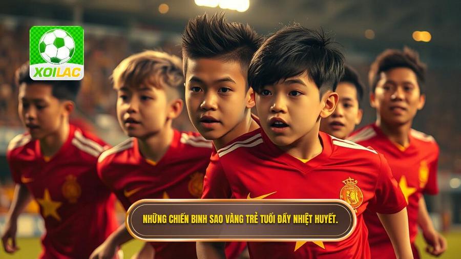 Những chiến binh sao vàng trẻ tuổi đầy nhiệt huyết