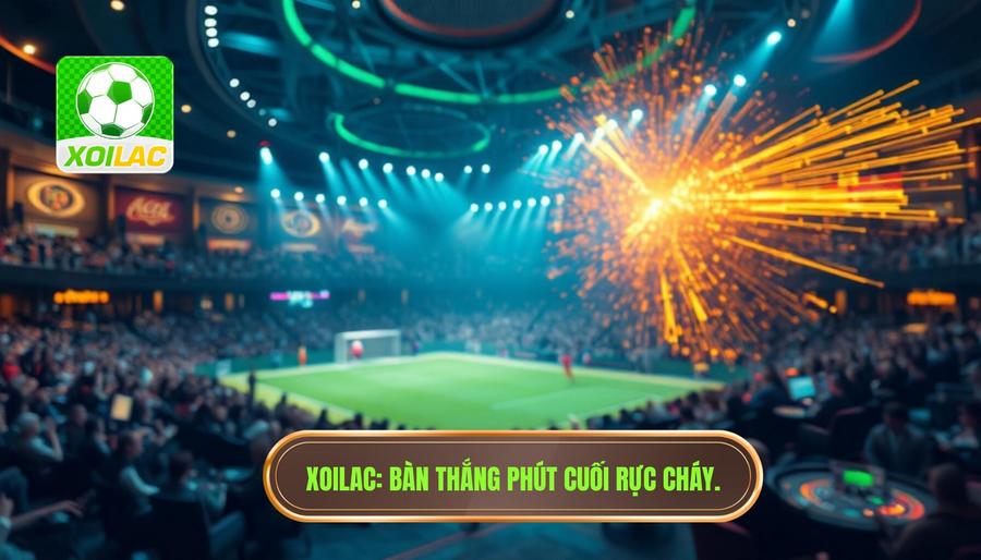 Xoilac_ Bàn thắng phút cuối rực cháy